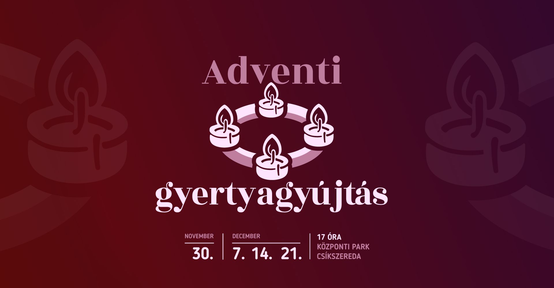 Esemenyek 2025 Adventi Gyertyagyujtas